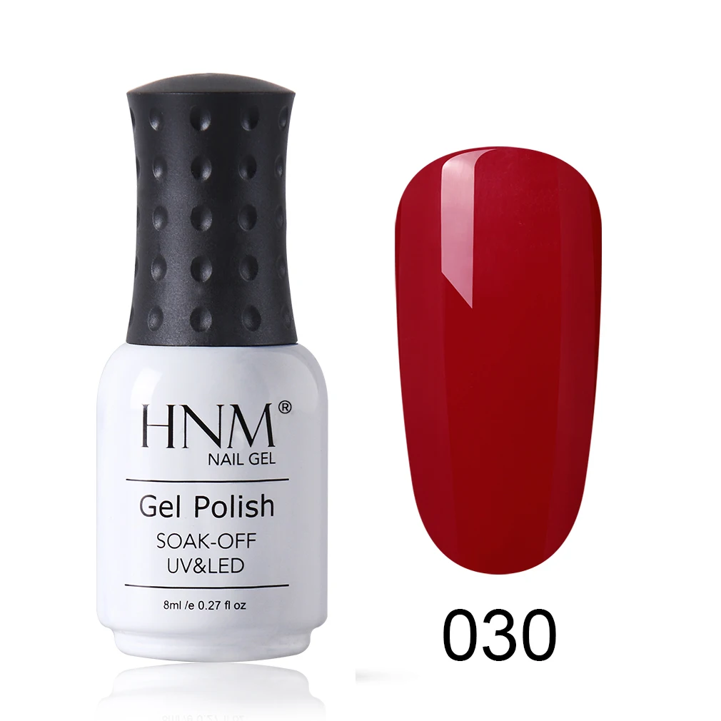 30030 HNM Гель-лак для ногтей прозрачный цвет 8 мл гель лак для ногтей Лаковая основа верхнее покрытие замачиваемый УФ-и светодиодный Перманентный лак для ногтей - Цвет: 30030