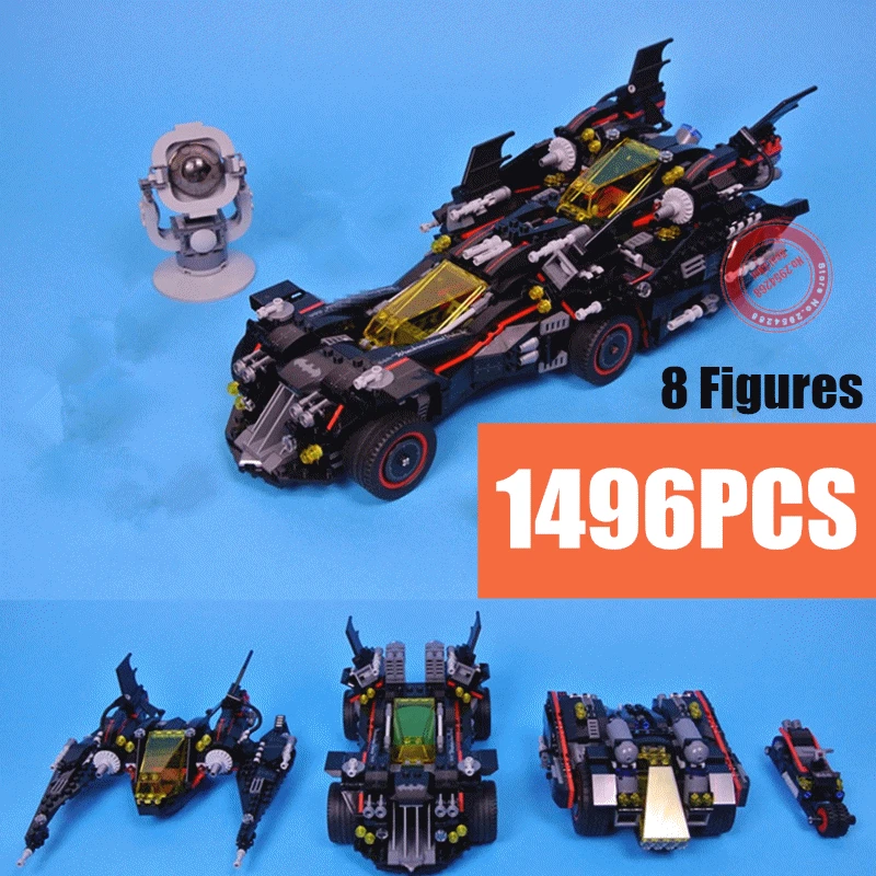 

New Batman Movie Ultimate Batmobile Fit Legoings Technic Batman Figures Model Building Block Bricks 70917 Gift Kid Toys Birthday