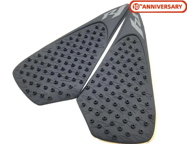 Tank Traction Side Pad Gas Knee Grip Fit For Yamaha YZF R1 2007-2008 New Black