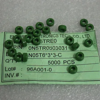 

Ferrite Magnetic Ring 6*3*3mm Anti-interference Inductance Common Mode Filter Small Magnetic Beads Spray Green