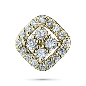 

Pendant in yellow gold with diamonds