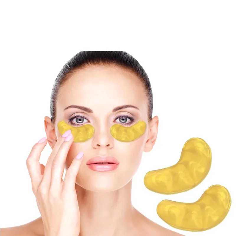 Gold Collagen Eye Mask Face Anti Wrinkle Gel Sleep Gold Mask Eye Patches Collagen Moisturizing Eye Mask Eye Care