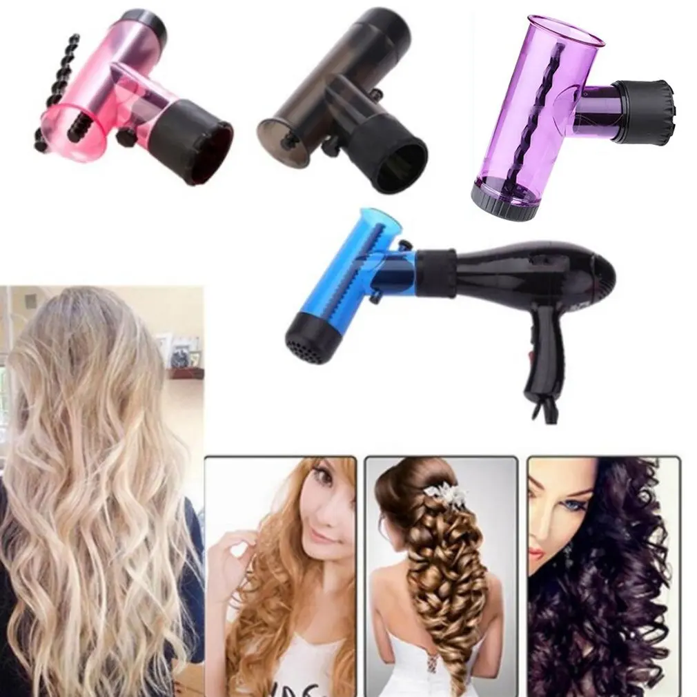 Diy Hair Diffuser Salon Magic Hair Roller Drying Cap Blow Dryer Wind