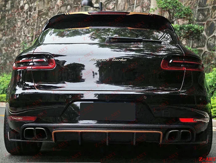 Z-ART aerokit из углеродного волокна для Porsche Macan Turbo комплект кузова из углеродного волокна для Macan Turbo комплект модифицированного корпуса из углеродного волокна