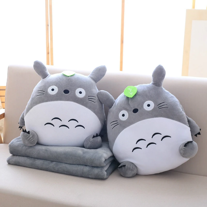 Blanket Totoro Hand Warmer Cushion Girl 