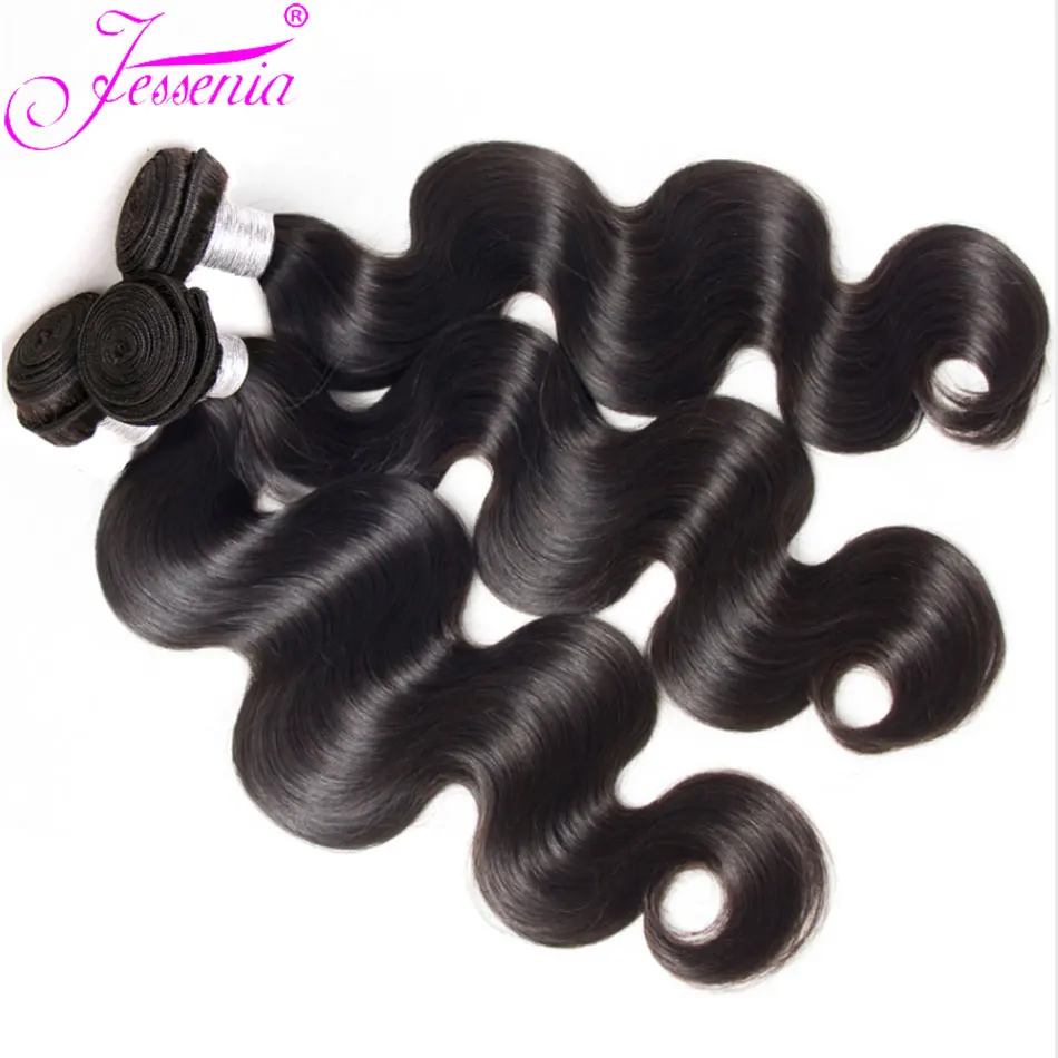 Объемные волнистые пучки с фронтальным закрытием перуанские волос Remy