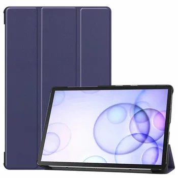 

50Pcs/lot For Samsung Galaxy Tab S6 10.5 Case Ultra Slim Smart Shell Standing Cover For Galaxy Tab S6 10.5 inch SM-T860 Tablet