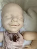 NPK 22inches DIY Popular reborn doll kit sleeping April smiley face very soft touch fresh color unpainted unfinished doll parts ► Photo 3/6