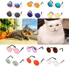 

NEW2022 Lovely Pet Cat Glasses Dog Glasses Pet Products Cat Toy Dog Sunglasses Photos Props Pet Accessoires Round Glasses