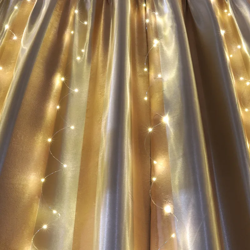 

Christmas Lights USB 8 Function Remote Control Led Star Light Decorative Curtain String Lights Decoration Kerstverlichting