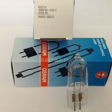 OSRAM 64575 1000W 240V GX6.35 сценическая Лампа 15H EGY 240V 1000W