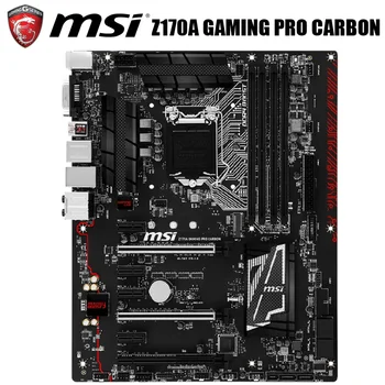 

LGA 1151 MSI Z170A GAMING PRO CARBON Motherboard DDR4 Intel Z170 Original Desktop MSI Z170 Mainboard 1151 Core i7/i5/i3 M.2 Used