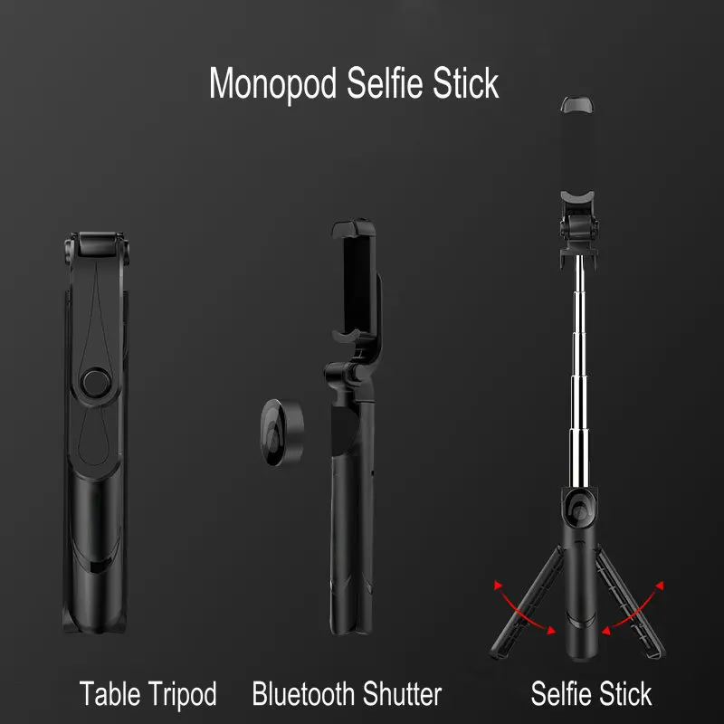 4-3-In-1-Selfie-Stick-Phone-Tripod-Extendable-Monopod-with-Bluetooth-Remote-for-Smartphone-Selfie-Stick