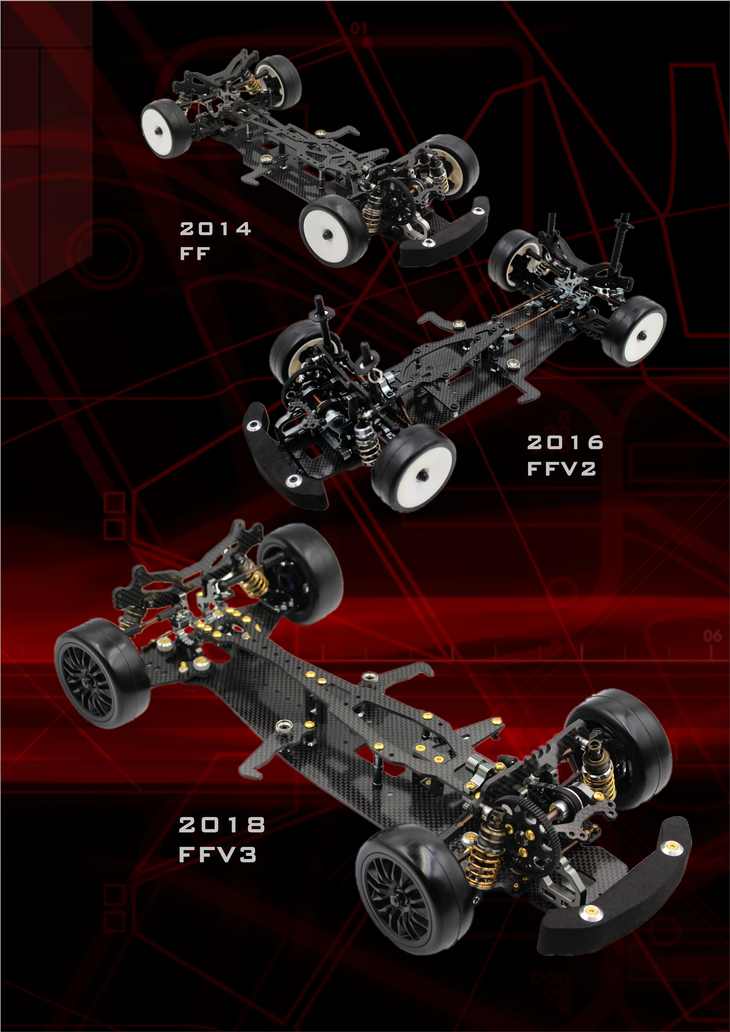 SN RC S130003 MTS FF V3 PRECURSORELECTRIC TC CAR GT Инструкция схема разложения карты