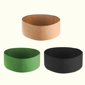 

Non-woven Fabric Plant Growing Bag Planter Bags Round Pouch Root Container Breathable Pots Planter Root Pouch Container Plant