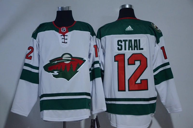 Коричневый Free shipping stitched Minnesota Mens adults#12 Eric Staal 20 Ryan Suter 40 Devan Dubnyk 64 Mikael Granlund Jersey - Цвет: Коричневый