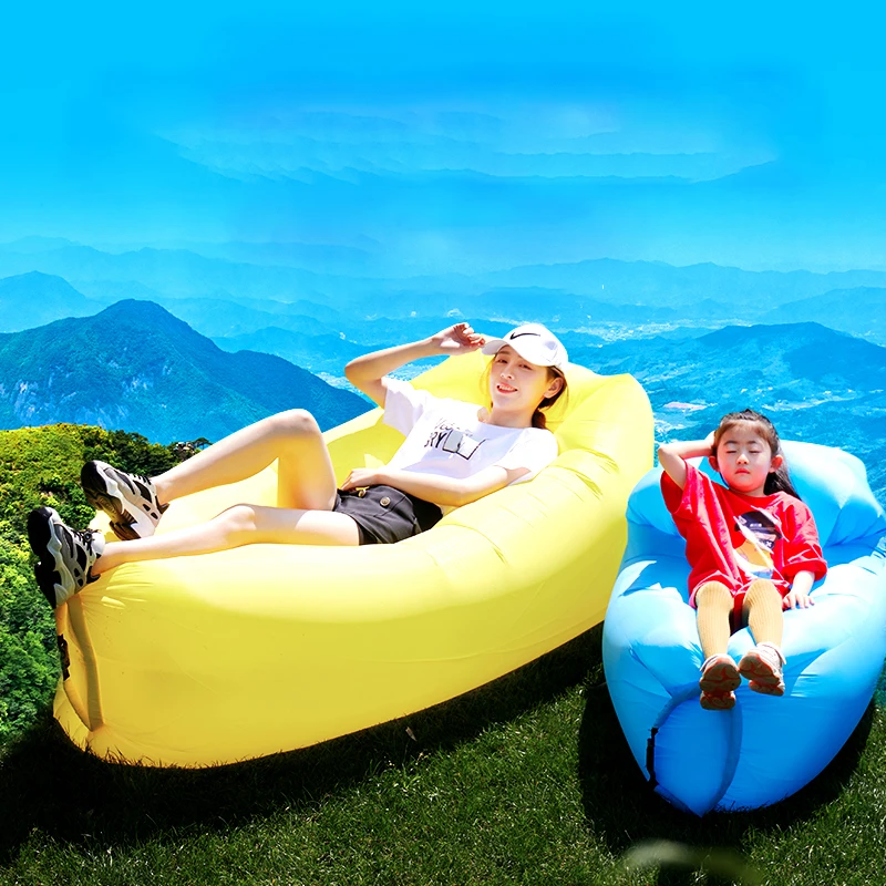 Воздушный диван надувной Lounger для путешествий на открытом воздухе кемпинг пешие