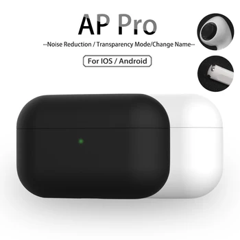 

White Clone Air 3 Pro 1:1 Size Airpodering Bluetooth Earphone Headphones Tap Control Wireless Earbuds Headset PK i90000 i12
