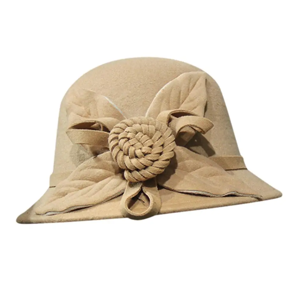 Khaki Женская шапка, Модный берет, французский стиль, для художника, чародей, шапки, кепки, винтажные, теплые, вечерние, топ, шапка, chapeau femme#2D13 - Цвет: Khaki