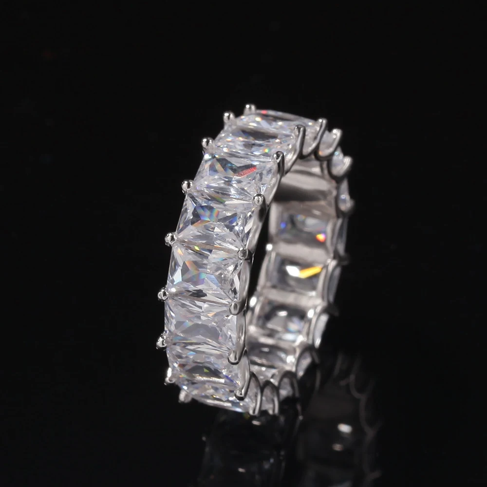 Finger Rings Zircon Gold Plated For Women Engagement Wedding