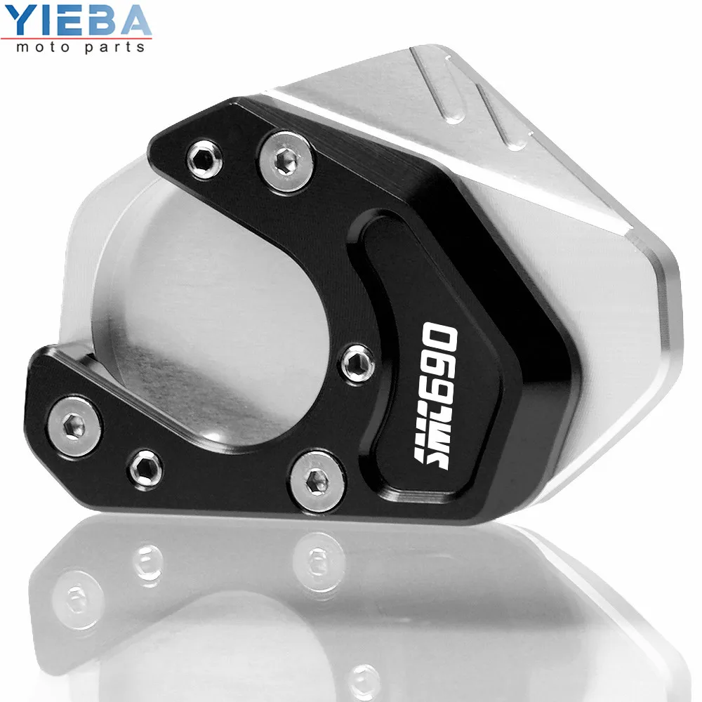 CNC алюминиевый moto rcycle Sidestand Kickstand подставка для ног боковая подставка Увеличьте Мото части для KTM 690 SMC 2008 2010-2013