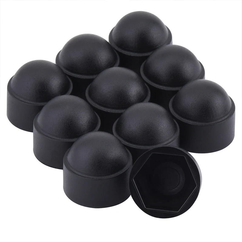 

SPEEDWOW Auto Screw Protection Cap Metric Dome Bolts Nuts Head Caps Cover Hex Screws M8 M10 Exposed Hexagon Plastic