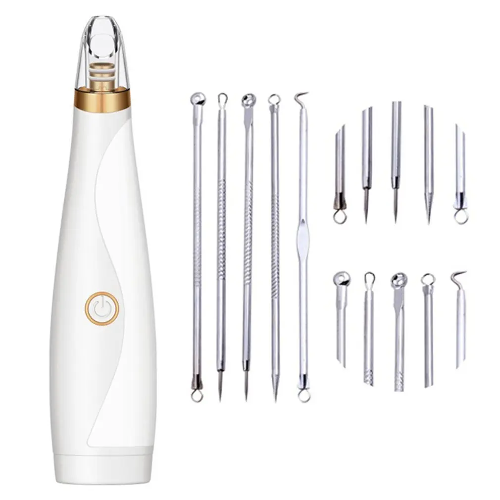 

Electric Acne Remover Point Noir Blackhead Vacuum Extractor Tool Black Spots Pore Cleaner Skin Care Facial Pore Cleaner Machine