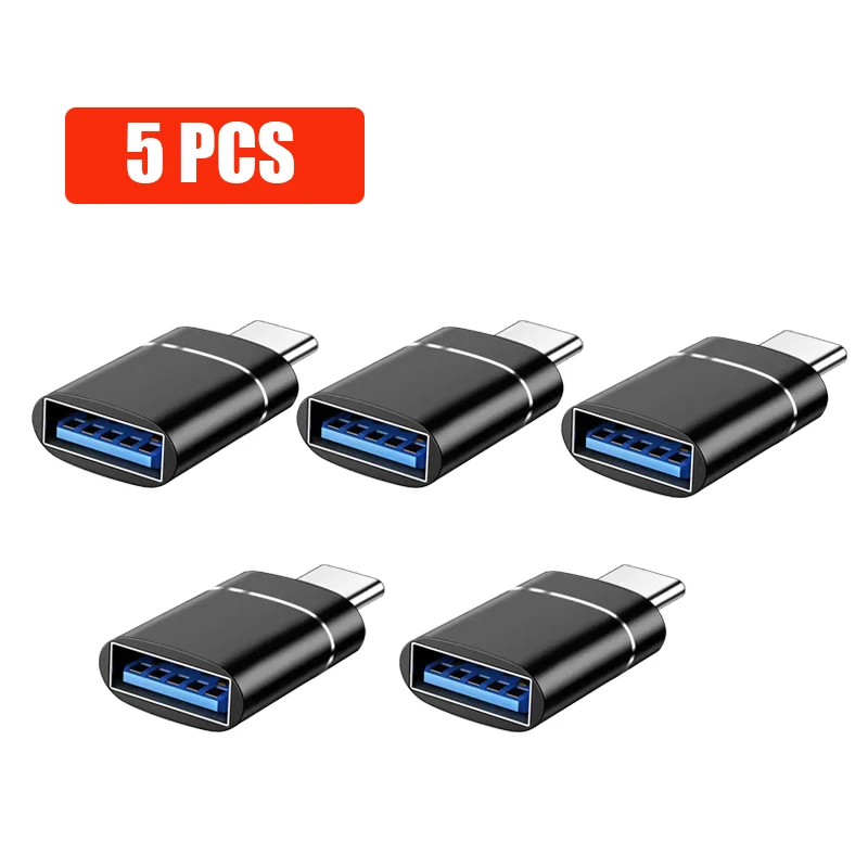 TypeCToUSBAdapterMicroUSBToTypeCFemaleConnectorForMacBook