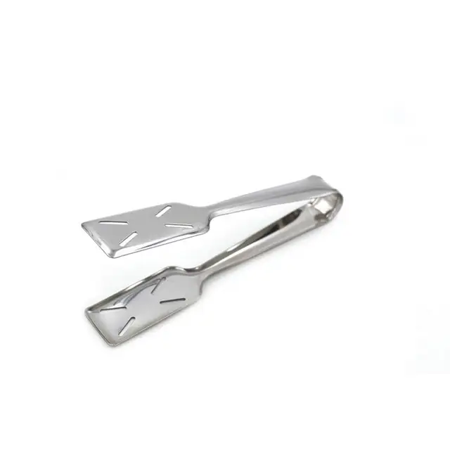 1Db Bbq Fogók Rozsdamentes Acél Ergonómikus Hosszú Ételek Sütő Fogó Szerszámok Kiegészítők Kültéri Kempinghez - Image 3