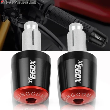 

For Yamaha XT660 X XT660X 2004-2017 2005 2006 2007 2008 2009 2010 otorcycle 7/8" 22MM Handlebar Hand Grips Handle Bar End Cap