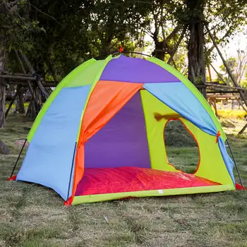 

Kids Play Tent Indoor Outdoor camping Tent Baby Game House Portable Folding Teepee House Birthday Gifts