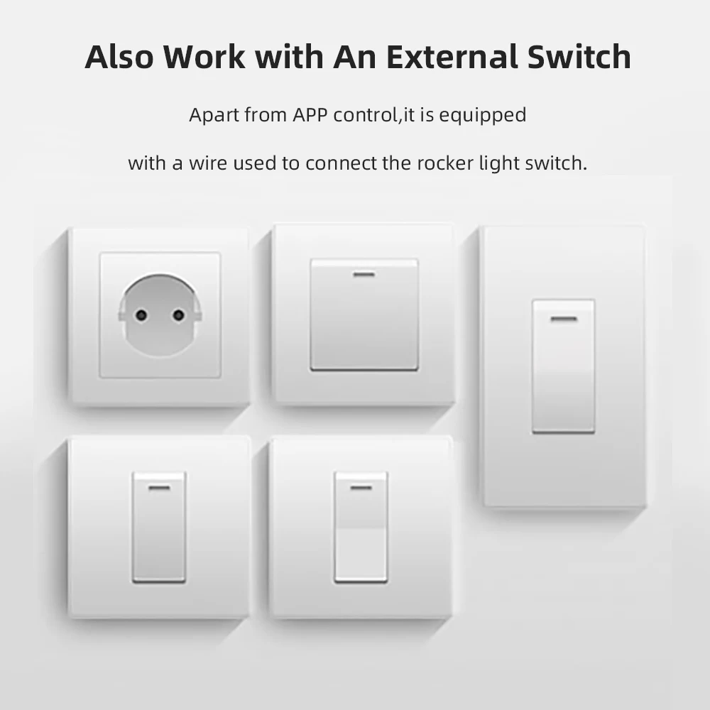  SONOFF Mini DIY Two Way Smart Switch Automation Voice Remote Control Wifi Switch Relay Module Work  - 4000206568540