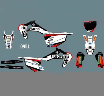 

0951 3M Motorcycle Graphic Stickers for Husqvarna TC FC TX 2019 2020