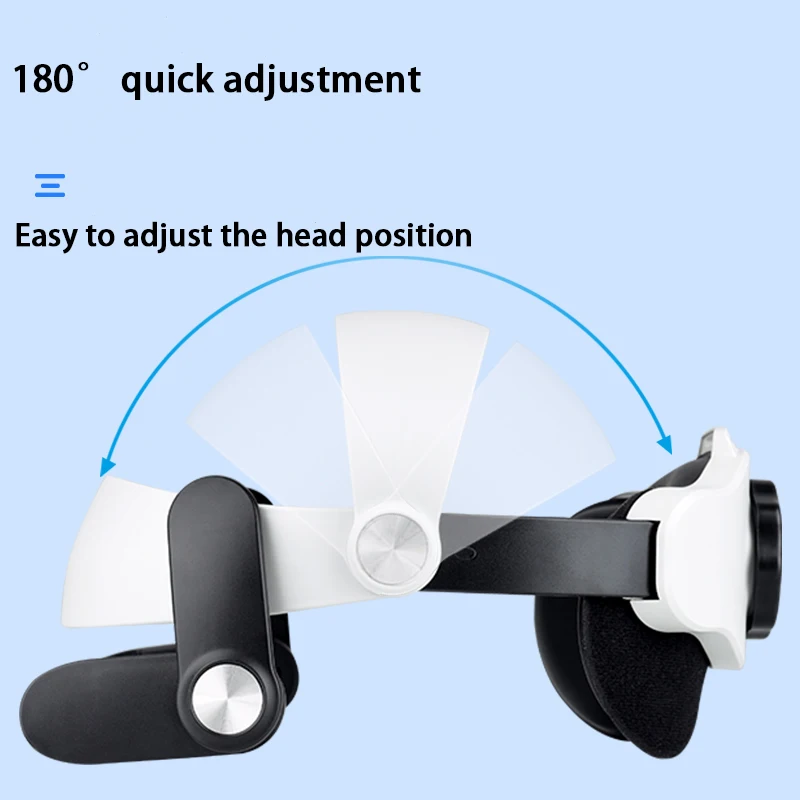 Oculus Quest 2 Head Strap VR M2 F2 Adjustable Headset VR Glass Oculus Quest 2 Accessories Mount Face Padding VR Stand Helmet