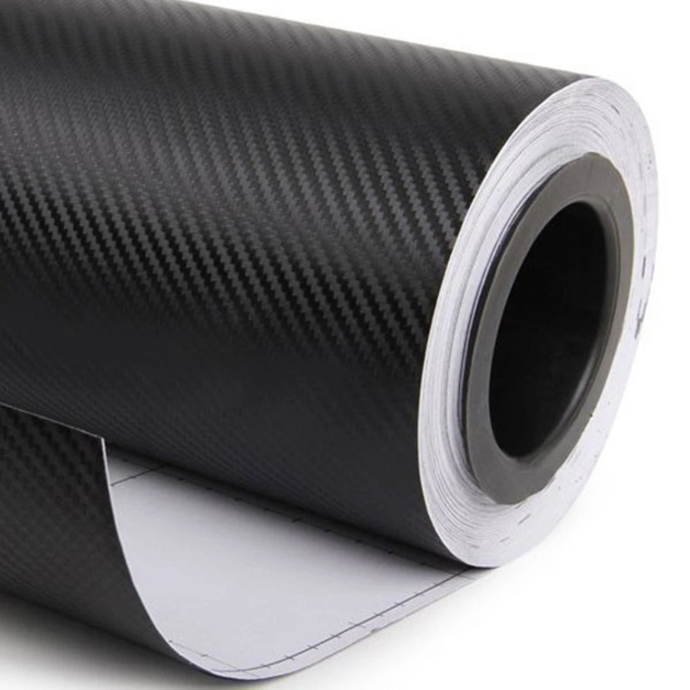 2019 Black Fashion 3D Carbon 152*10cm Fiber Vinyl Sticker For Motorcycle Car Ipod Wrap Roll auto Accessories | Автомобили и