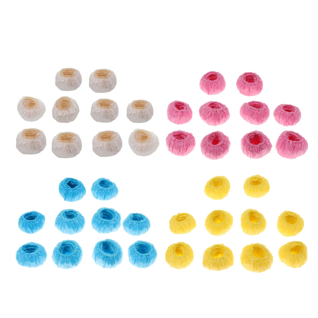 100pcs Waterproof Disposable Ear Protectors Covers Bath Earmuffs Protector Caps for Children Baby Shower Hair Coloring Styling