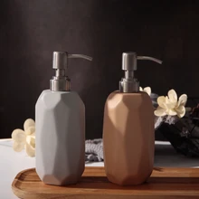 450 мл керамическая эмульсия дезинфицирующее средство для рук Бутылочки для пресса шампунь гель для душа диспенсер для мыла суб-бутылки для стирки жидкость-пресс ed пустой B