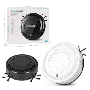 

Smart Robot Vacuum Cleaner USB Fingerprint Touch Switch 3 in 1 Automatical Sweeping Mopping Cleaner Machine 1500Pa for Home