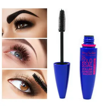 

1pc Silk Fiber Lash Mascara Waterproof Long-lasting Makeup Eyelash Extension Black Thick Lengthening Eyelashes Cosmetics TSLM1