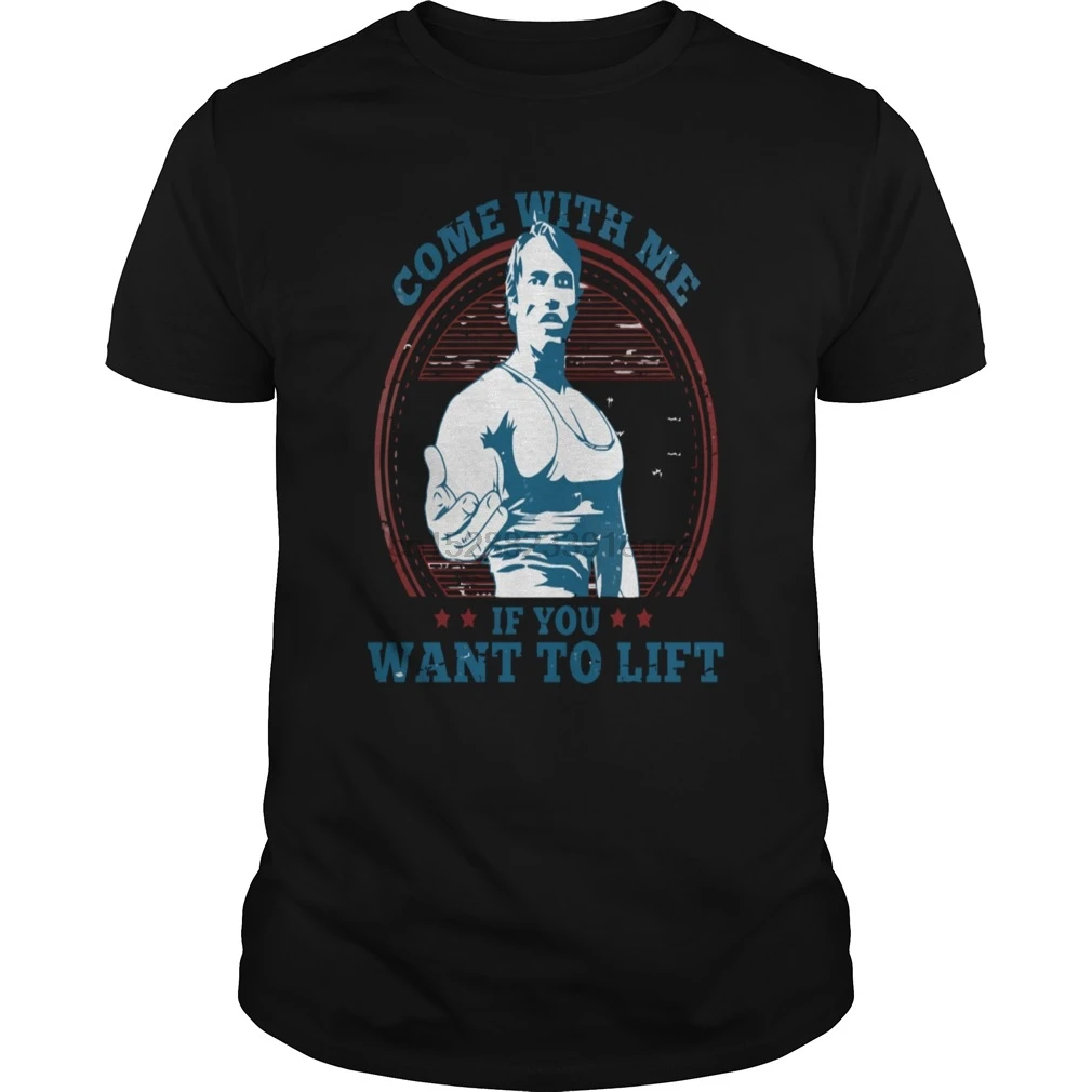 Мужская футболка с коротким рукавом Arnold Schwarzenegger Come With Me men s Premium классная женская