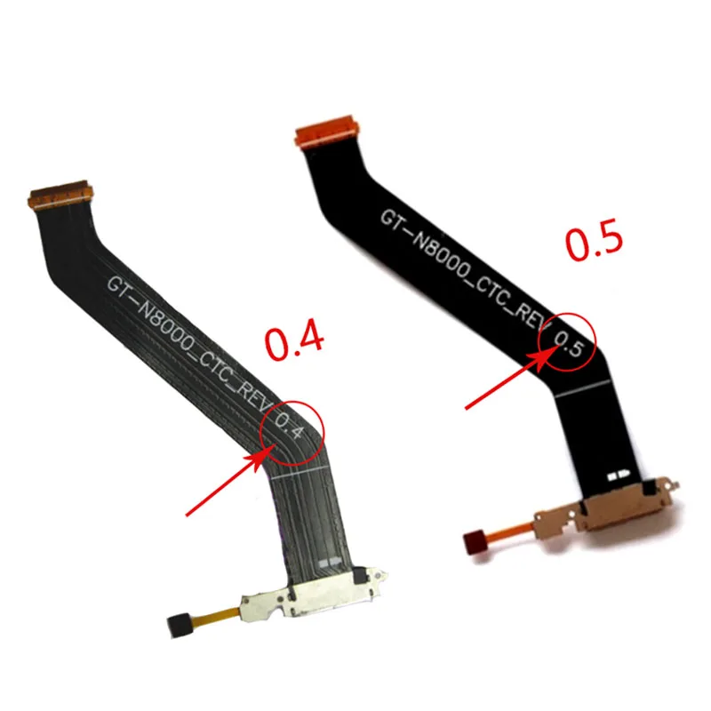 10 шт. usb зарядная док станция разъем для зарядки порт гибкий кабель samsung Galaxy Note 1 N8000