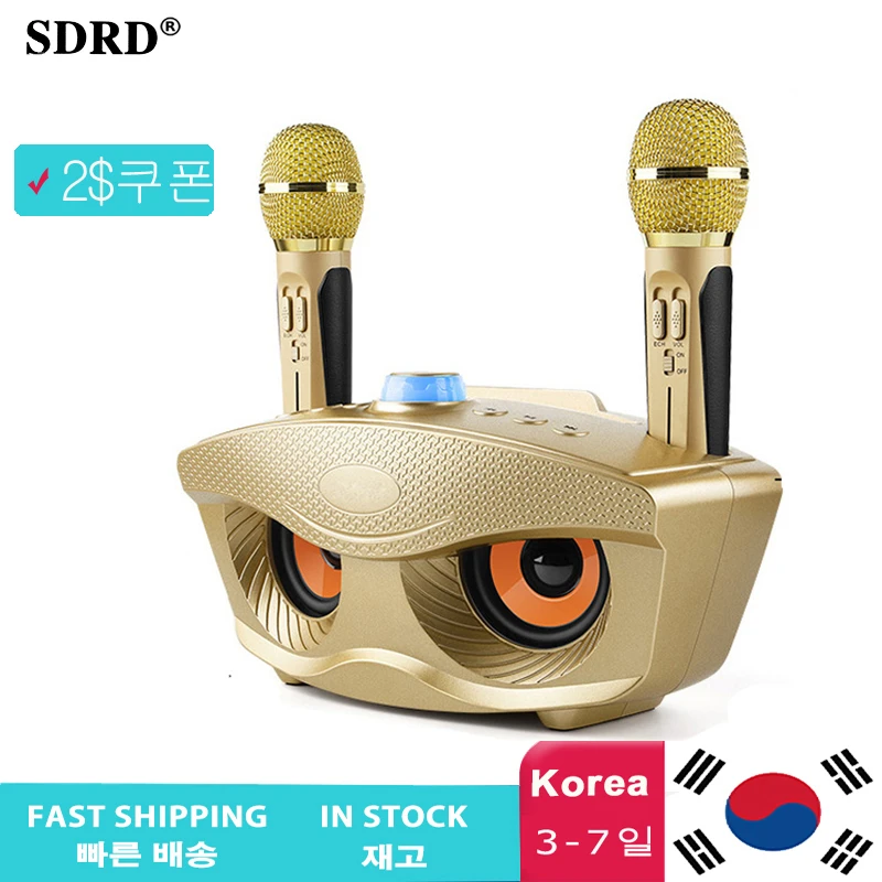 SD306 Dual Bluetooth Speaker With 2 Wireless