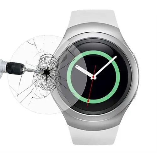 

Rounded Tempered Glass Screen Protector for Samsung Gear S2 Smart Wrist Watch