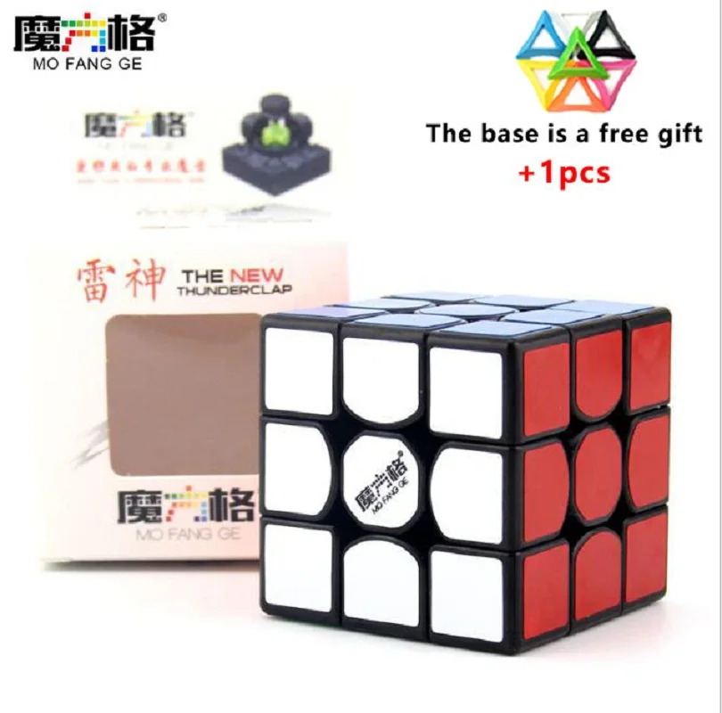 

QiYi MoFangGe New thunderclap V2 Magic Cube 3x3 Thunder Clap Puzzles Cube professional Speed magico Cubo Traditional Cube Toys