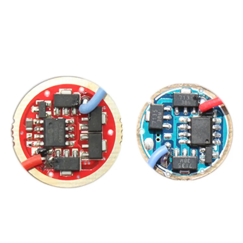 1pcs Flashlight Torch Driver New Firmware 7135x3/7135x4/7135x6/7135x8 17mm Portable Lighting Accessories