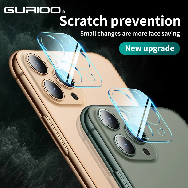 Прозрачная пленка для объектива задней камеры iPhone 11 Pro 3D полное покрытие Max защита