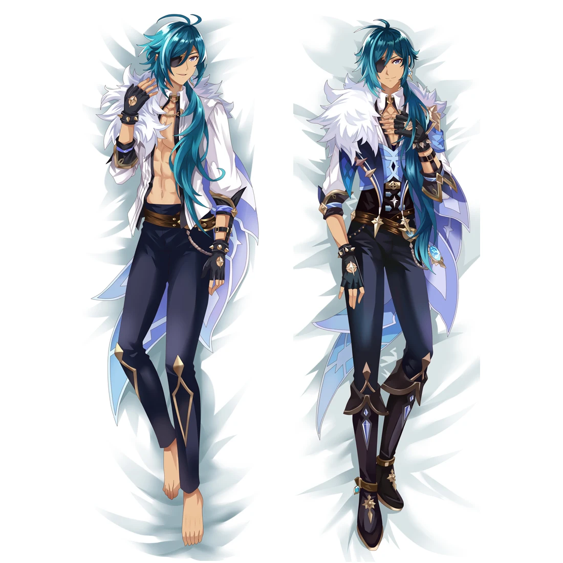 Anime Genshin Impact Kaeya Cosplay Dakimakura Hugging Body Pillow Case Japanese Otaku Cushion Cover Xmas Gifts | Дом и сад