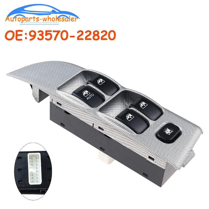 Kia Rio Front Left Power Master Window Lifter Control Switch