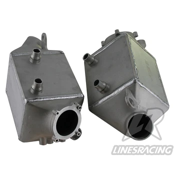 

Twin Charge-Air-Cooler Set fit for BMW M5 (F10) & M6 (F06/12/13) Black/silver