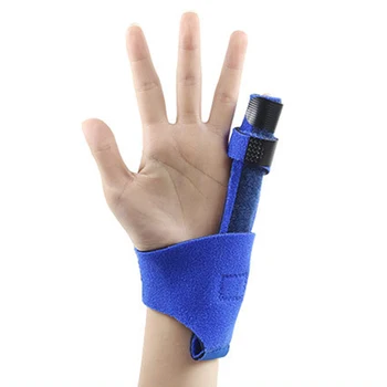 

1 PC Finger Brace Support Guard Fingers Splint for Arthritis Adjustable Fixing Belt JS88